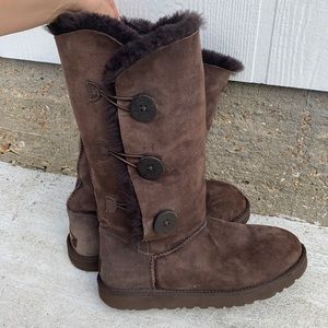 Brown Ugg boots